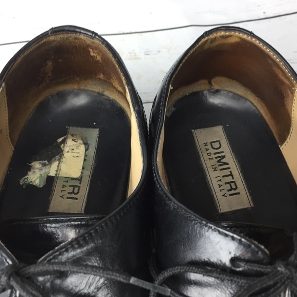 Dimitri Mens Dress Shoes Sz 13 Split Toe Oxford - Picture 7 of 8